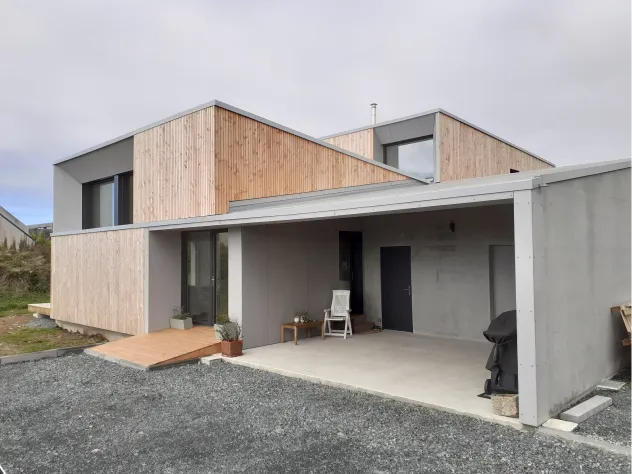Bois Construction Durable Construction Ossature Bois A Concarneau Plozevet 1